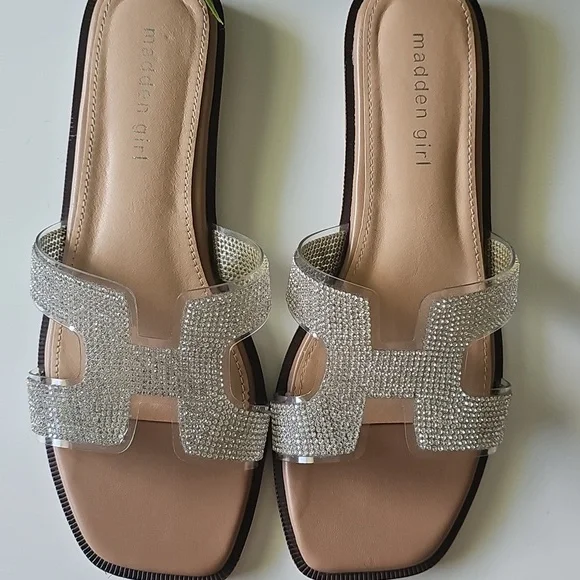 Madden Girl Rhinestone Slides - Picture 5 of 8